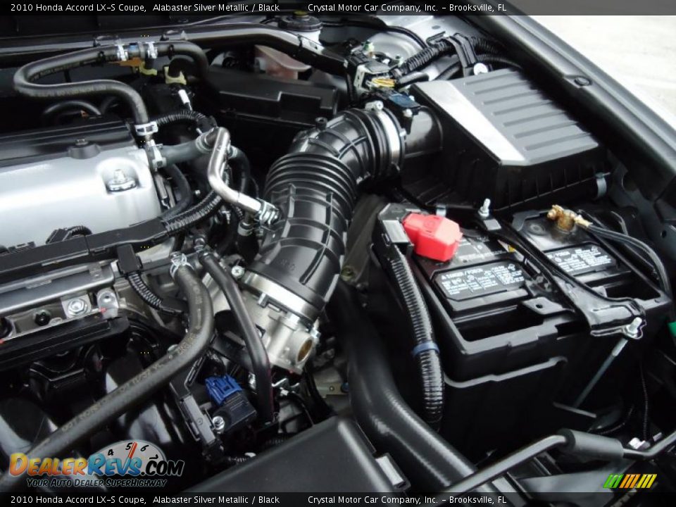 2010 Honda Accord LX-S Coupe 2.4 Liter DOHC 16-Valve i-VTEC 4 Cylinder Engine Photo #21