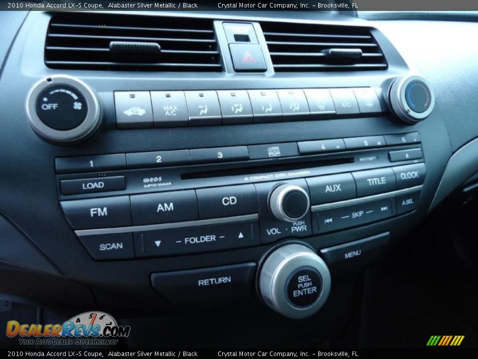Controls of 2010 Honda Accord LX-S Coupe Photo #27