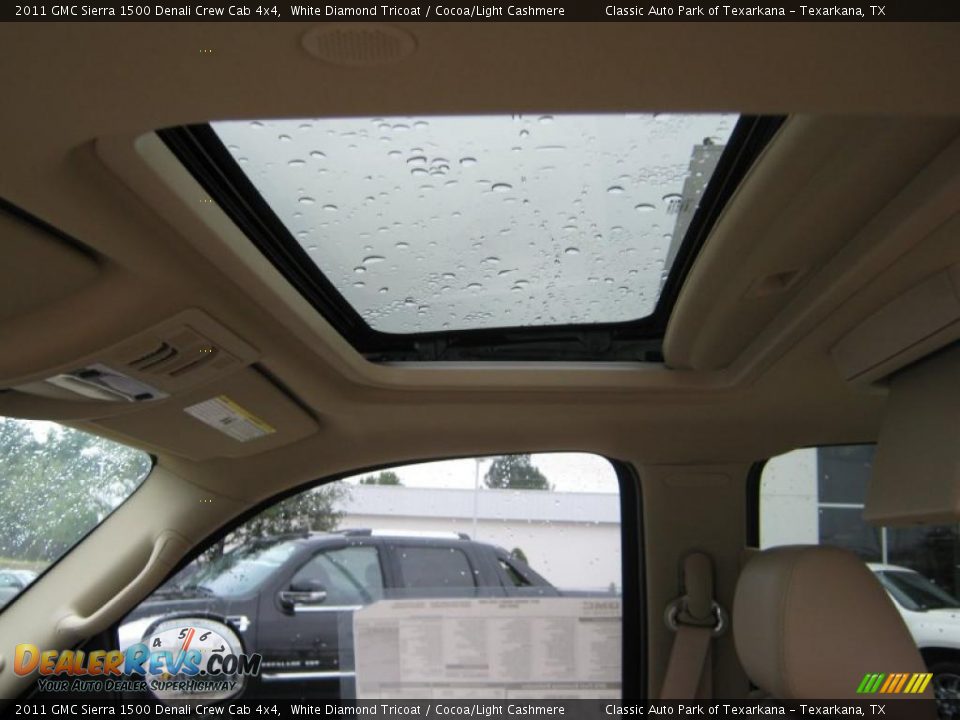 Sunroof of 2011 GMC Sierra 1500 Denali Crew Cab 4x4 Photo #13