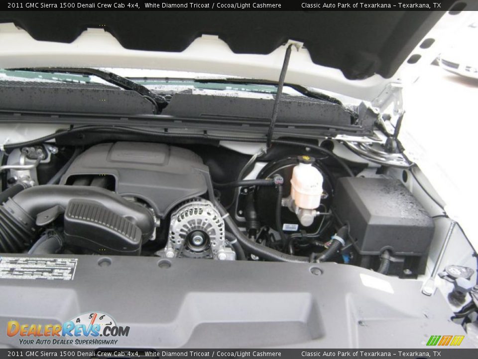 2011 GMC Sierra 1500 Denali Crew Cab 4x4 6.2 Liter Flex-Fuel OHV 16-Valve VVT Vortec V8 Engine Photo #28
