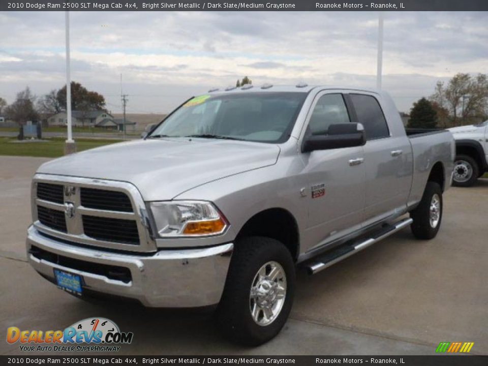 Front 3/4 View of 2010 Dodge Ram 2500 SLT Mega Cab 4x4 Photo #4