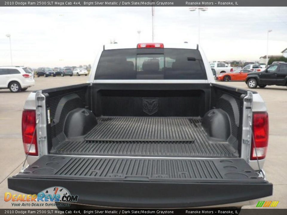 2010 Dodge Ram 2500 SLT Mega Cab 4x4 Bright Silver Metallic / Dark Slate/Medium Graystone Photo #8