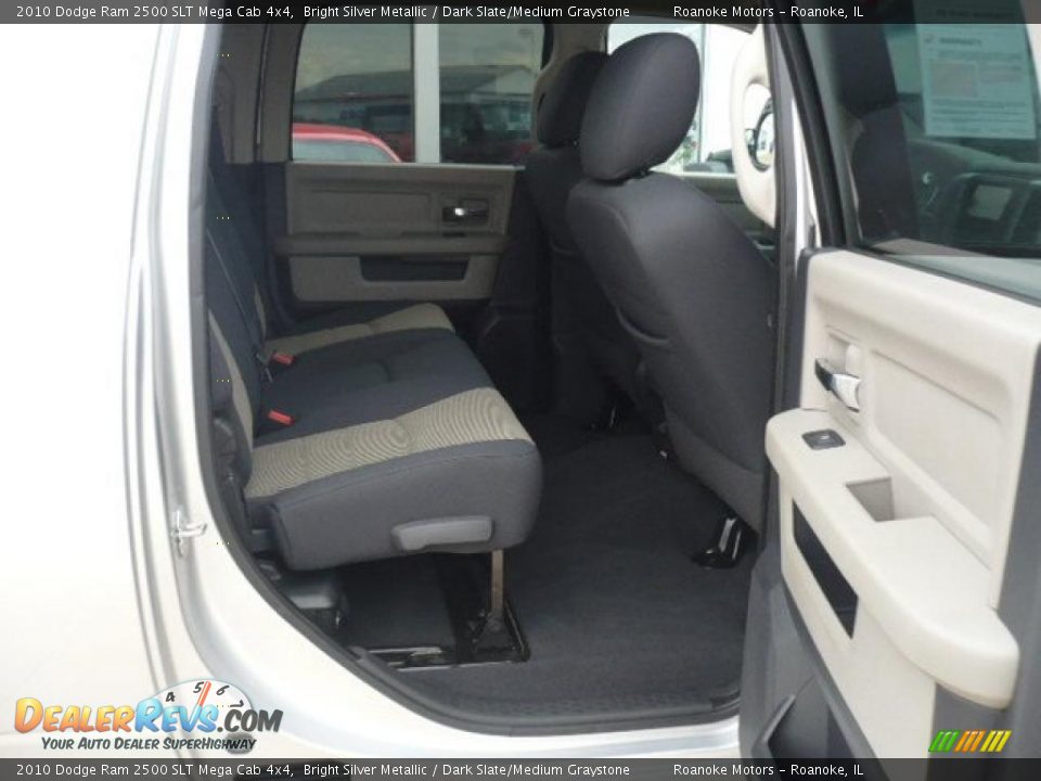 Dark Slate Medium Graystone Interior 2010 Dodge Ram 2500