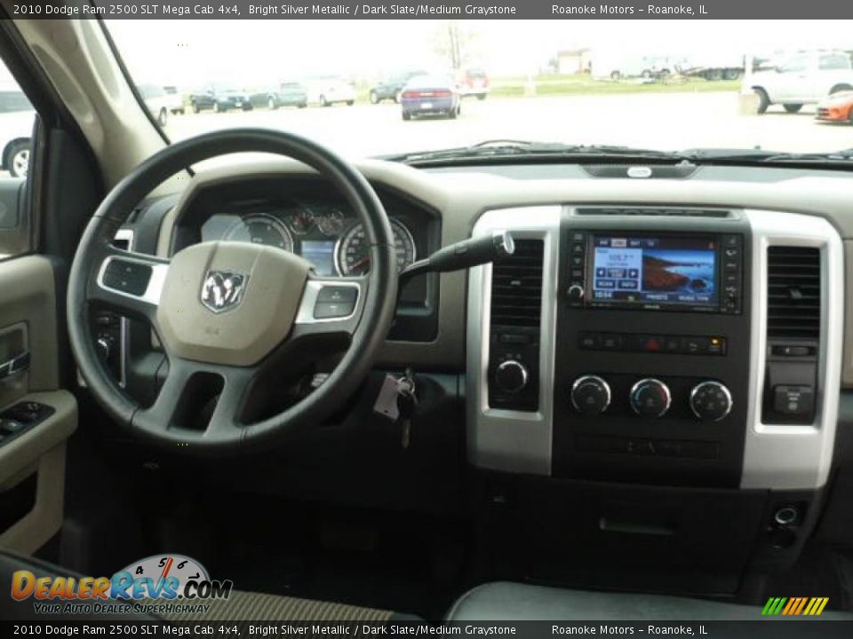 Dashboard of 2010 Dodge Ram 2500 SLT Mega Cab 4x4 Photo #14