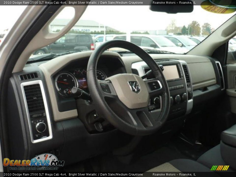 Dark Slate/Medium Graystone Interior - 2010 Dodge Ram 2500 SLT Mega Cab 4x4 Photo #16