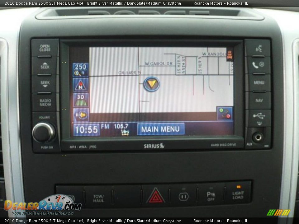 Navigation of 2010 Dodge Ram 2500 SLT Mega Cab 4x4 Photo #20