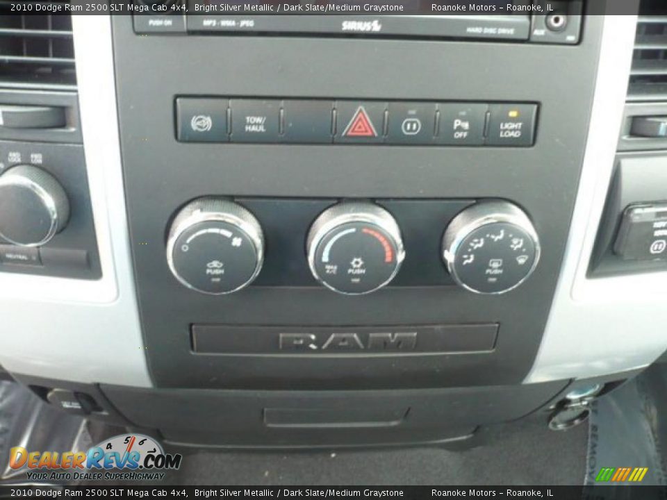 Controls of 2010 Dodge Ram 2500 SLT Mega Cab 4x4 Photo #21