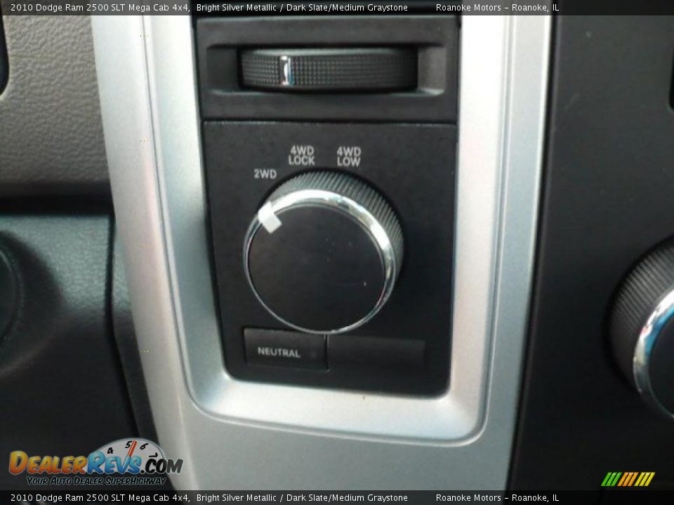 Controls of 2010 Dodge Ram 2500 SLT Mega Cab 4x4 Photo #22