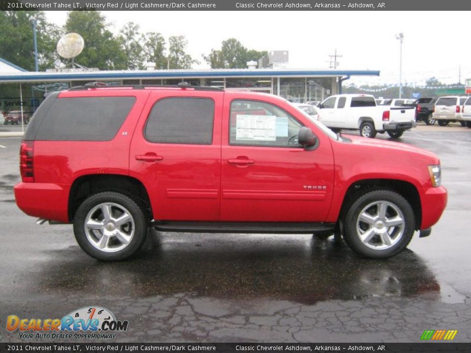 Victory Red 2011 Chevrolet Tahoe LT Photo #6