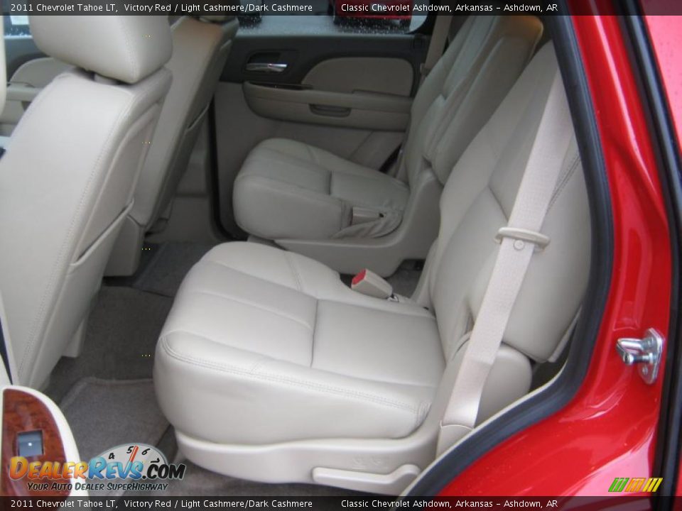 2011 Chevrolet Tahoe LT Victory Red / Light Cashmere/Dark Cashmere Photo #17