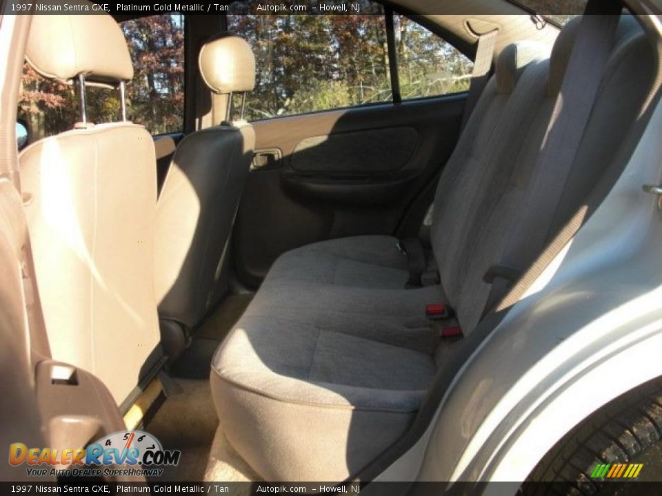 1997 Nissan Sentra GXE Platinum Gold Metallic / Tan Photo #3
