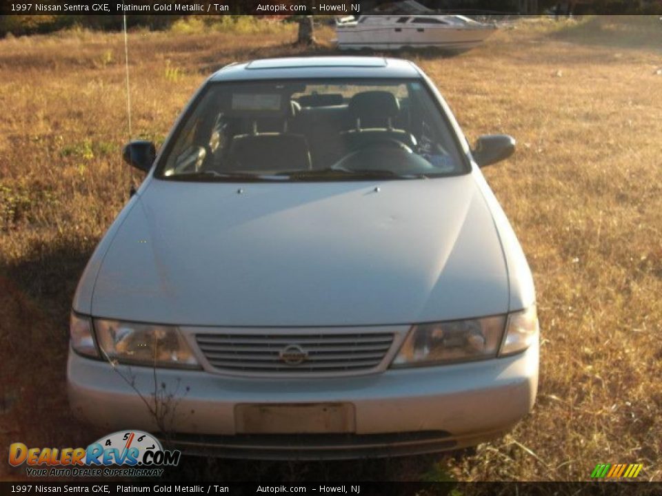 1997 Nissan Sentra GXE Platinum Gold Metallic / Tan Photo #6