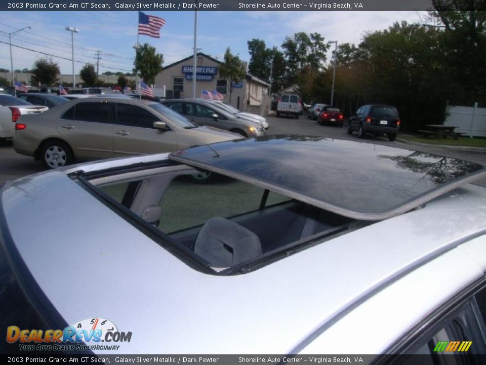 Sunroof of 2003 Pontiac Grand Am GT Sedan Photo #13