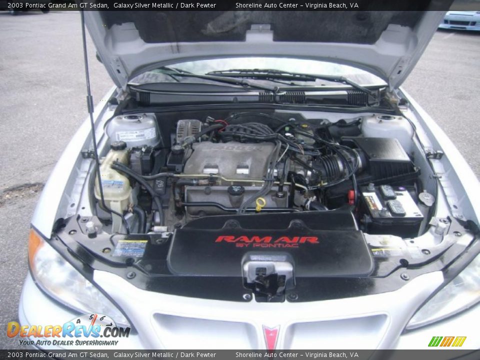 2003 Pontiac Grand Am GT Sedan 3.4 Liter 3400 SFI 12 Valve V6 Engine Photo #20