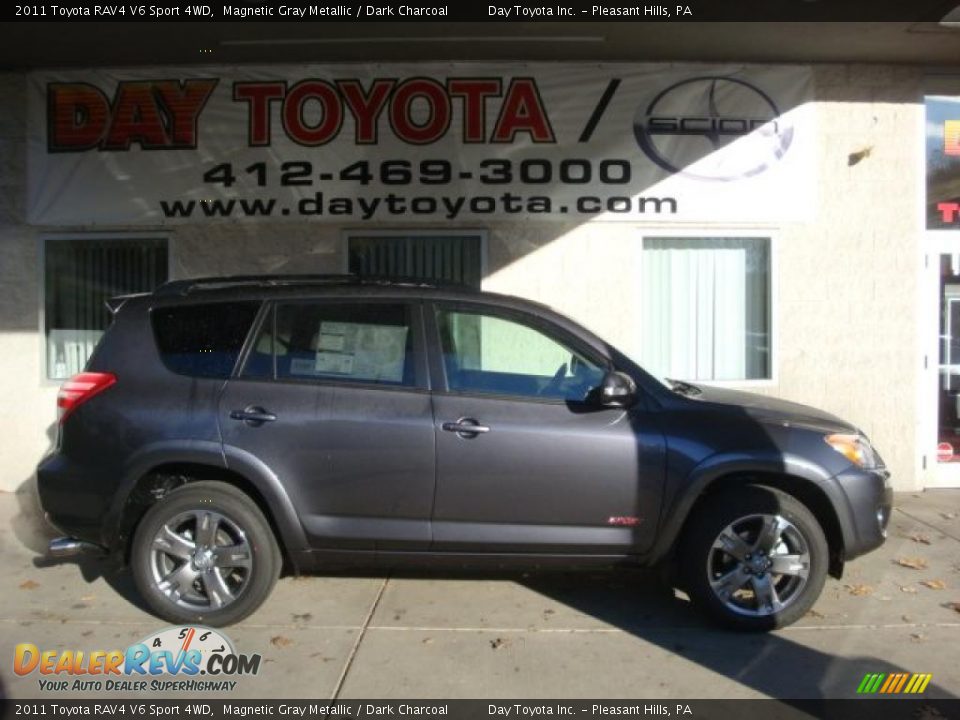 2011 Toyota RAV4 V6 Sport 4WD Magnetic Gray Metallic / Dark Charcoal Photo #1
