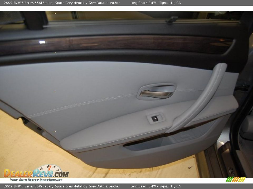 Door Panel of 2009 BMW 5 Series 550i Sedan Photo #29