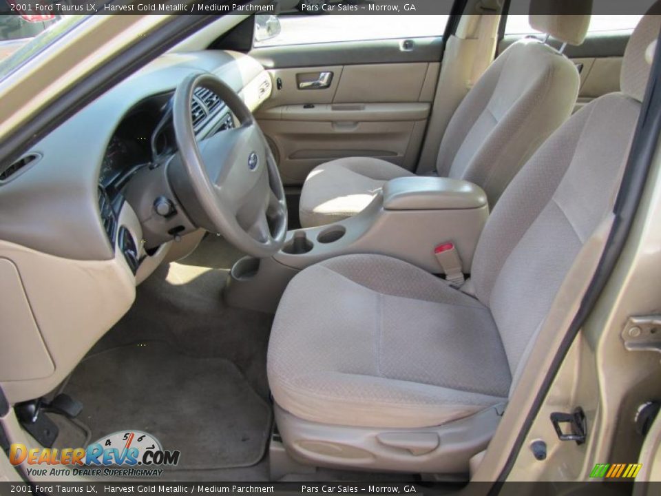 Medium Parchment Interior 2001 Ford Taurus Lx Photo 6