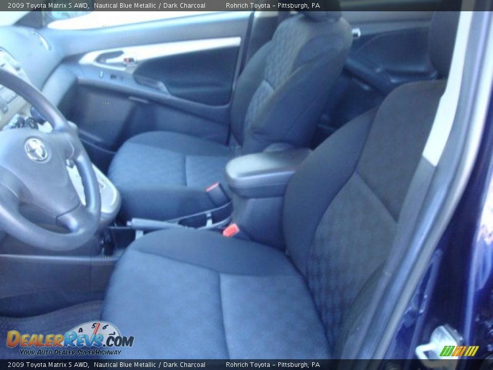 2009 Toyota Matrix S AWD Nautical Blue Metallic / Dark Charcoal Photo #7