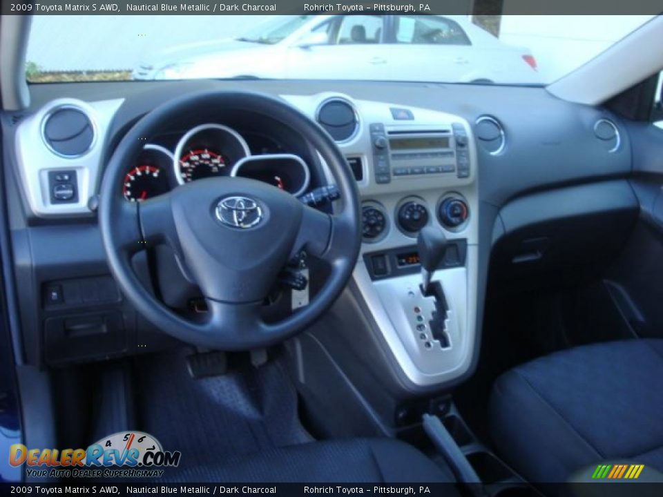 2009 Toyota Matrix S AWD Nautical Blue Metallic / Dark Charcoal Photo #13