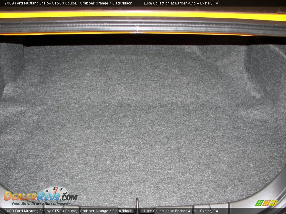 2009 Ford Mustang Shelby GT500 Coupe Trunk Photo #29
