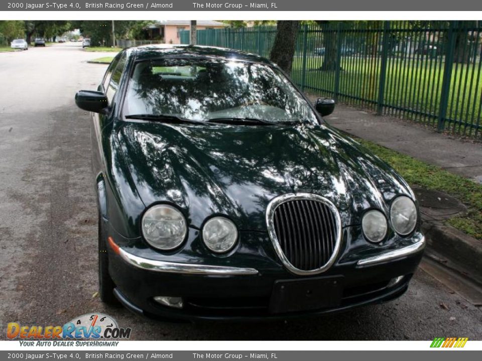 2000 Jaguar S-Type 4.0 British Racing Green / Almond Photo #15