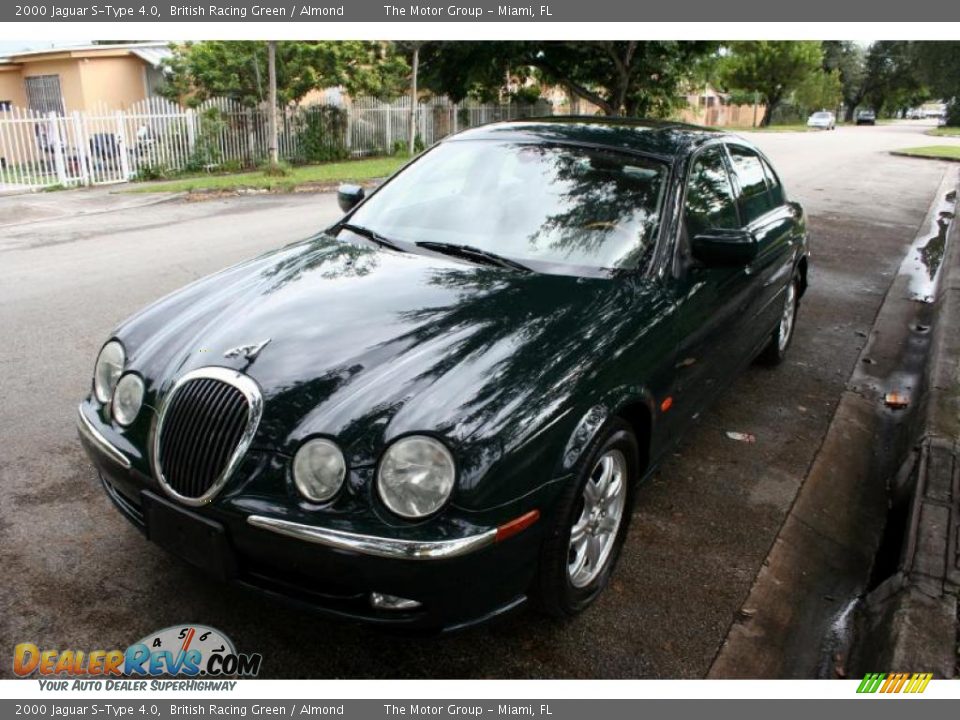 2000 Jaguar S-Type 4.0 British Racing Green / Almond Photo #18