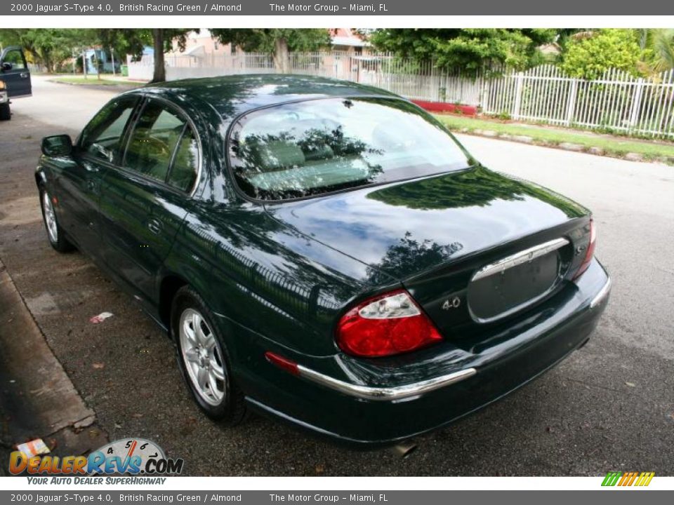 2000 Jaguar S-Type 4.0 British Racing Green / Almond Photo #19
