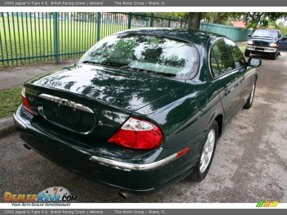 2000 Jaguar S-Type 4.0 British Racing Green / Almond Photo #20