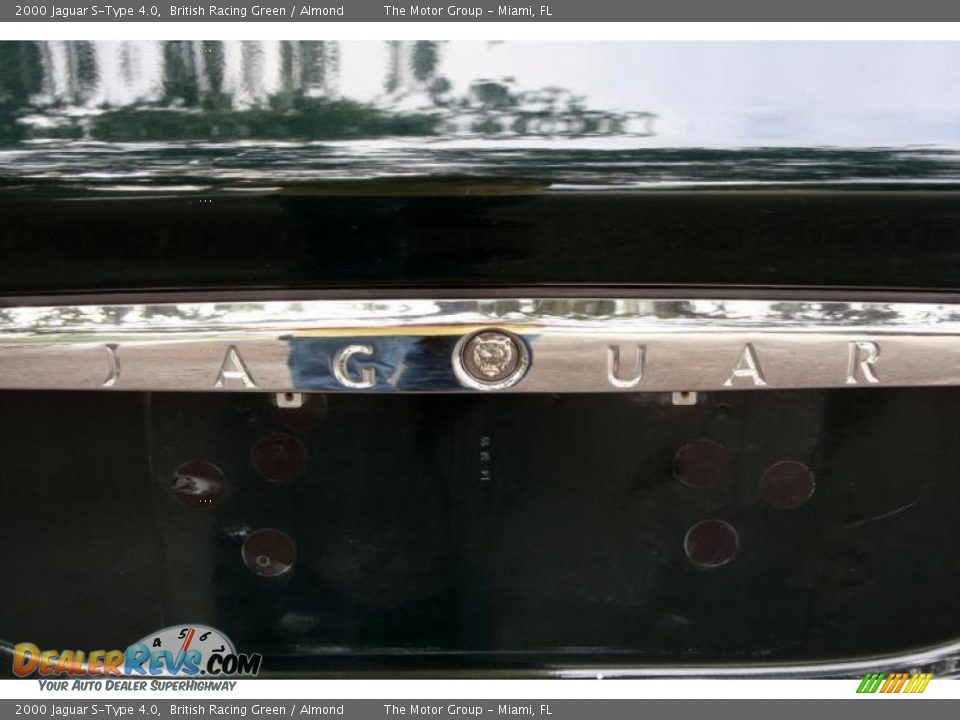 2000 Jaguar S-Type 4.0 British Racing Green / Almond Photo #30