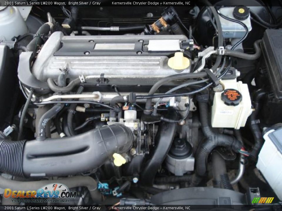 2001 Saturn L Series LW200 Wagon 2.2 Liter DOHC 16-Valve 4 Cylinder Engine Photo #29