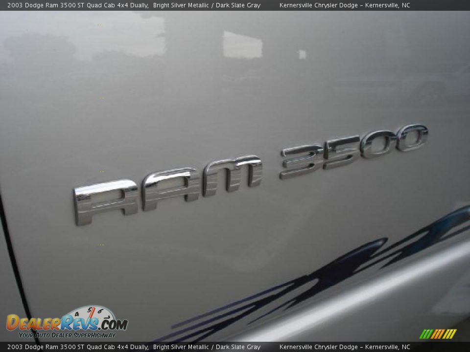 2003 Dodge Ram 3500 ST Quad Cab 4x4 Dually Logo Photo #32