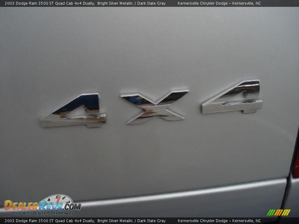 2003 Dodge Ram 3500 ST Quad Cab 4x4 Dually Logo Photo #36