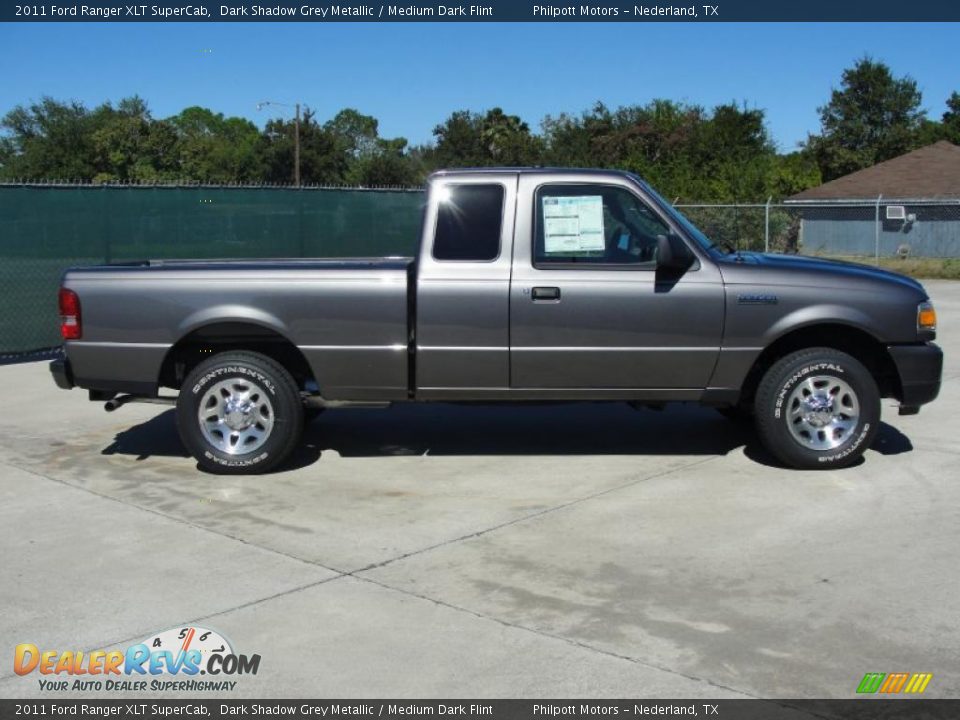 Dark Shadow Grey Metallic 2011 Ford Ranger XLT SuperCab Photo #2