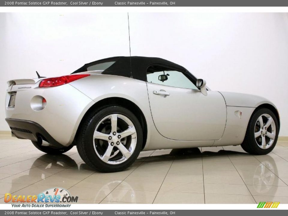 Cool Silver 2008 Pontiac Solstice GXP Roadster Photo #8