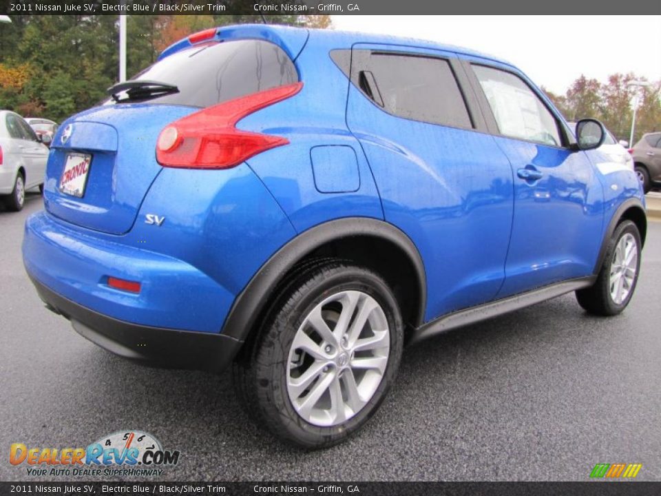 Electric Blue 2011 Nissan Juke SV Photo #5