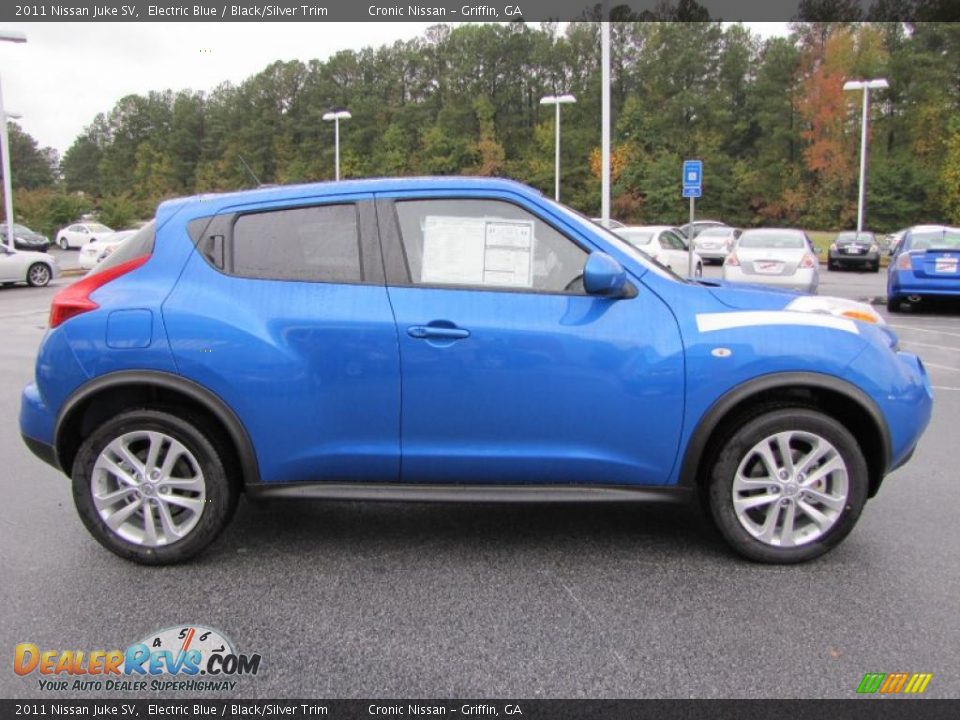 Electric Blue 2011 Nissan Juke SV Photo #6