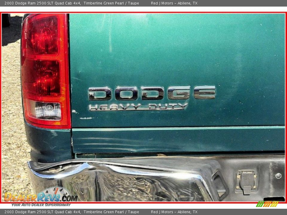 2003 Dodge Ram 2500 SLT Quad Cab 4x4 Logo Photo #4