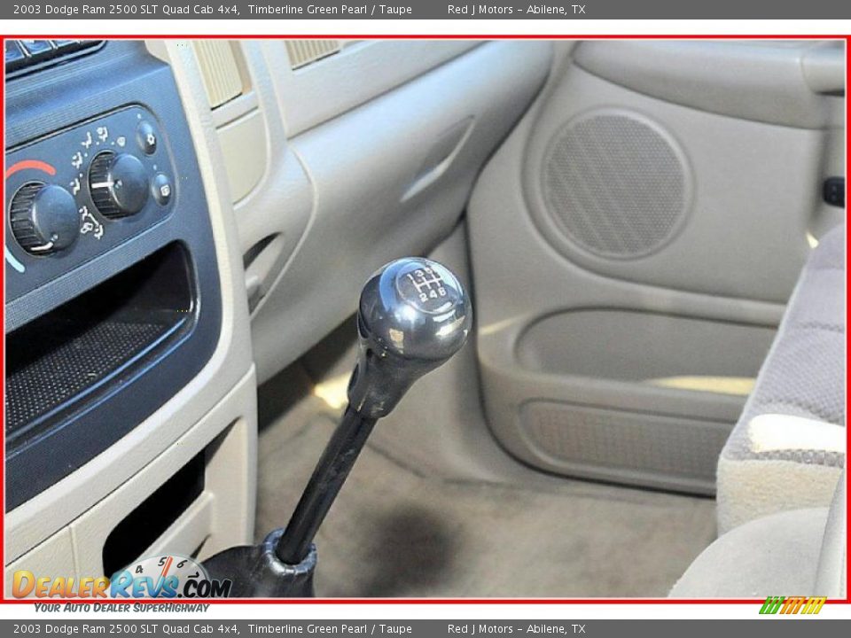 2003 Dodge Ram 2500 SLT Quad Cab 4x4 Shifter Photo #31