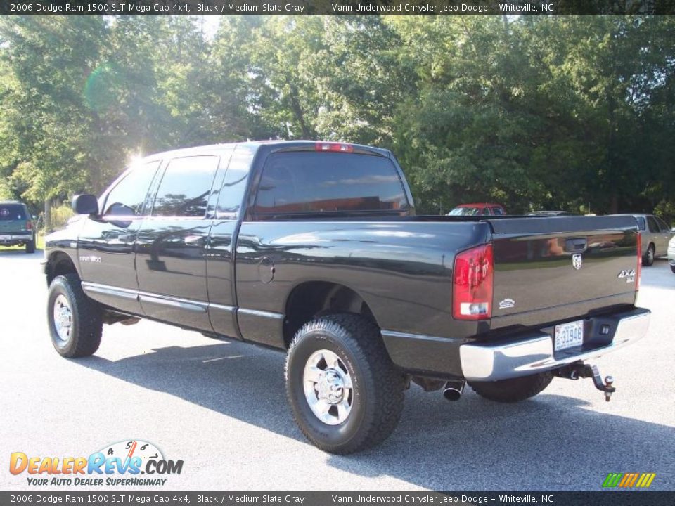 Black 2006 Dodge Ram 1500 SLT Mega Cab 4x4 Photo #5