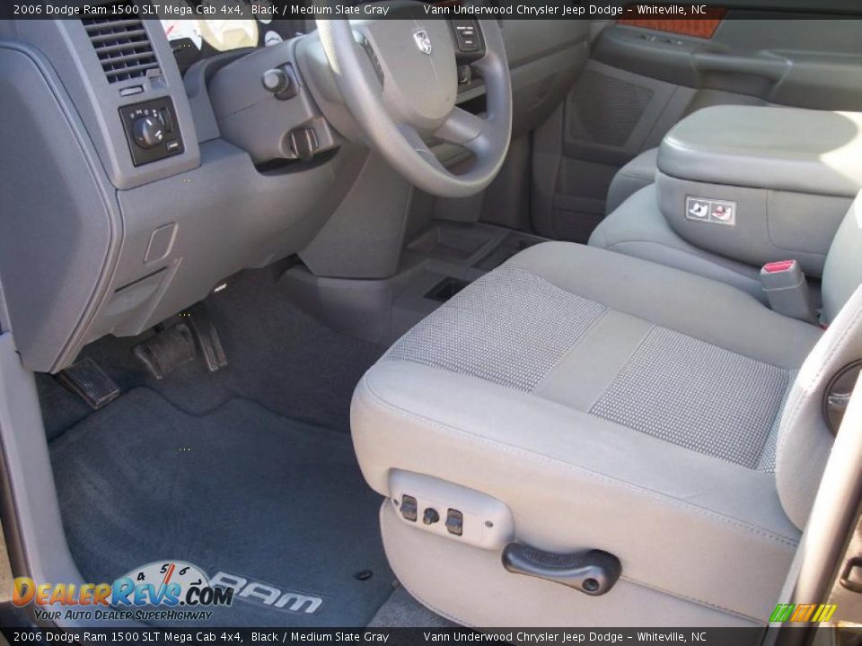 Medium Slate Gray Interior - 2006 Dodge Ram 1500 SLT Mega Cab 4x4 Photo #7