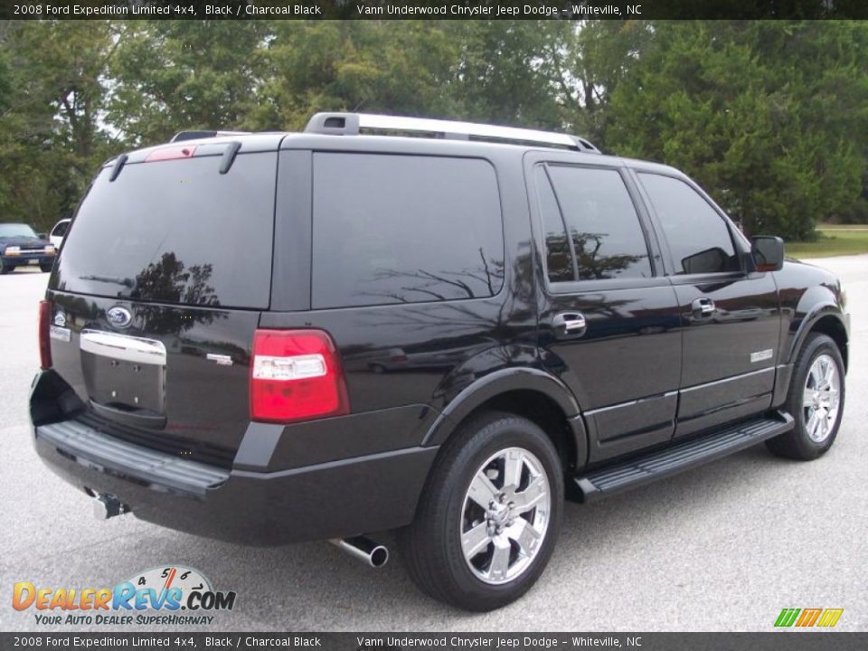 Black 2008 Ford Expedition Limited 4x4 Photo #4