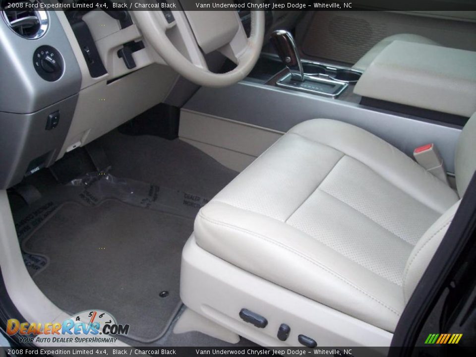 2008 Ford Expedition Limited 4x4 Black / Charcoal Black Photo #7