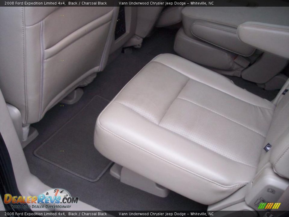 2008 Ford Expedition Limited 4x4 Black / Charcoal Black Photo #8