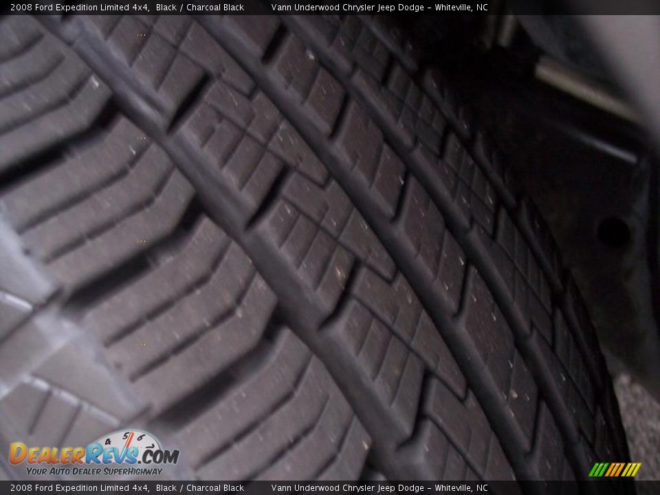 2008 Ford Expedition Limited 4x4 Black / Charcoal Black Photo #12