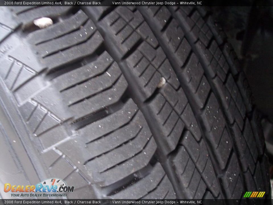 2008 Ford Expedition Limited 4x4 Black / Charcoal Black Photo #14