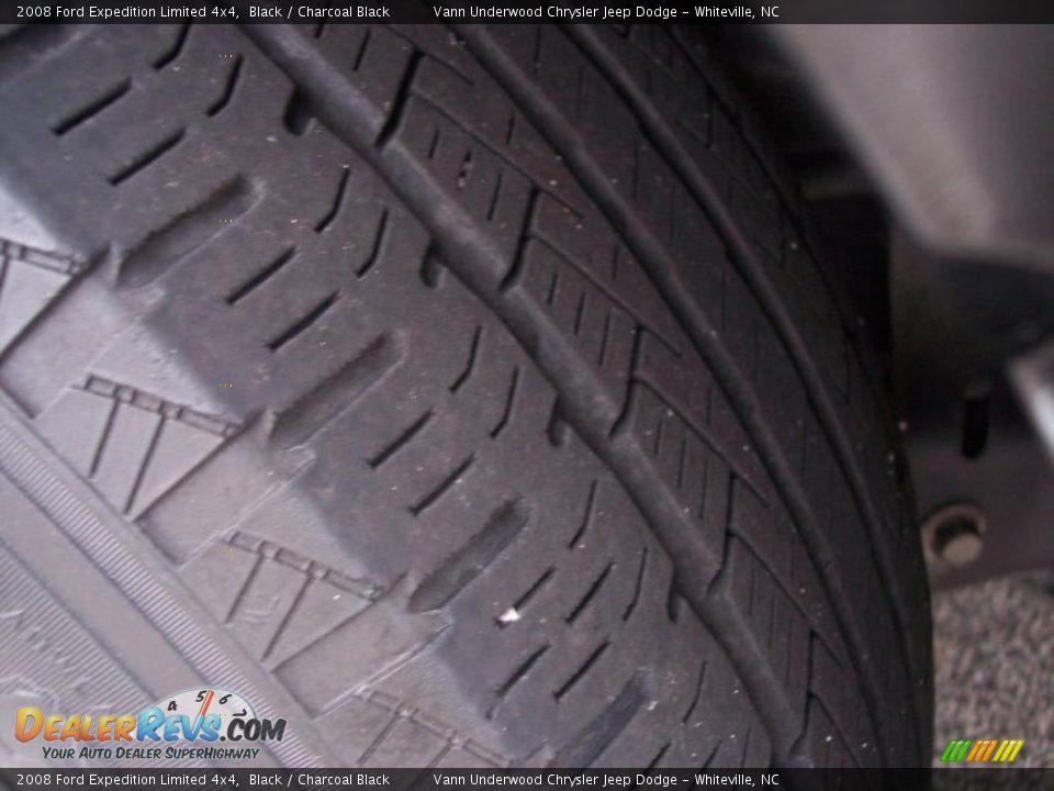 2008 Ford Expedition Limited 4x4 Black / Charcoal Black Photo #16
