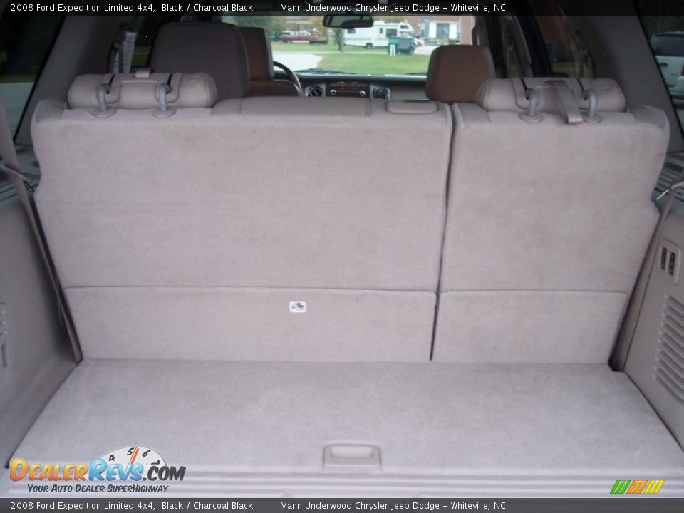 2008 Ford Expedition Limited 4x4 Black / Charcoal Black Photo #18