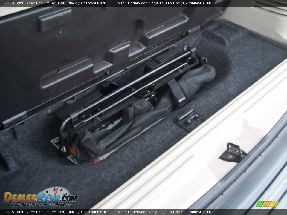 2008 Ford Expedition Limited 4x4 Black / Charcoal Black Photo #19