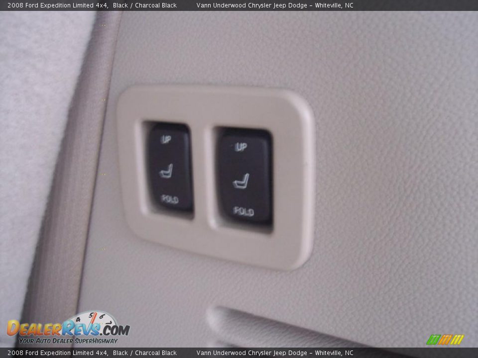 2008 Ford Expedition Limited 4x4 Black / Charcoal Black Photo #20