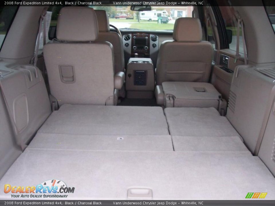 2008 Ford Expedition Limited 4x4 Black / Charcoal Black Photo #21